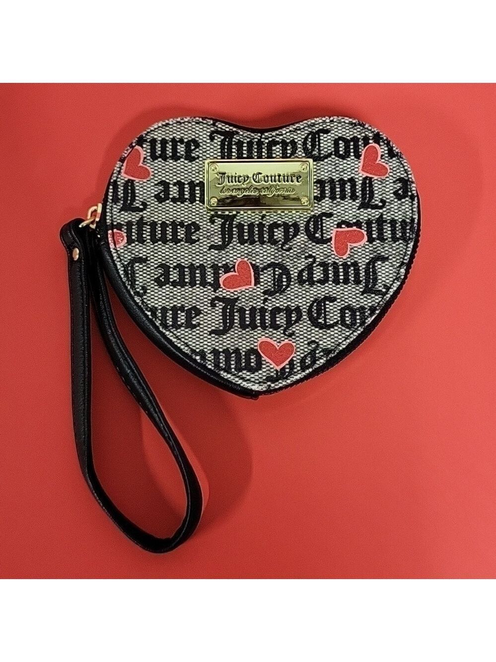 Juicy Couture Los Angeles Heart Shaped Wristlet